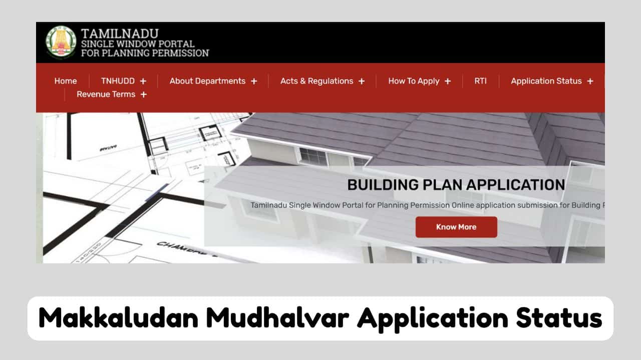 Makkaludan Mudhalvar Application Status